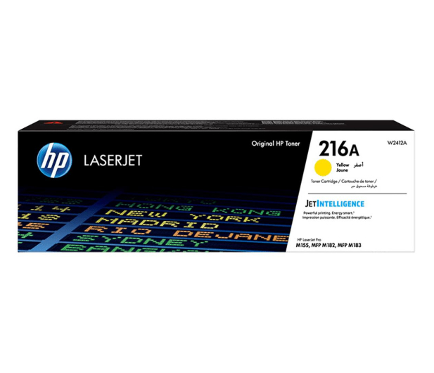HP INC. HP 216A Yellow Toner W2412A - 557357 - zdjęcie